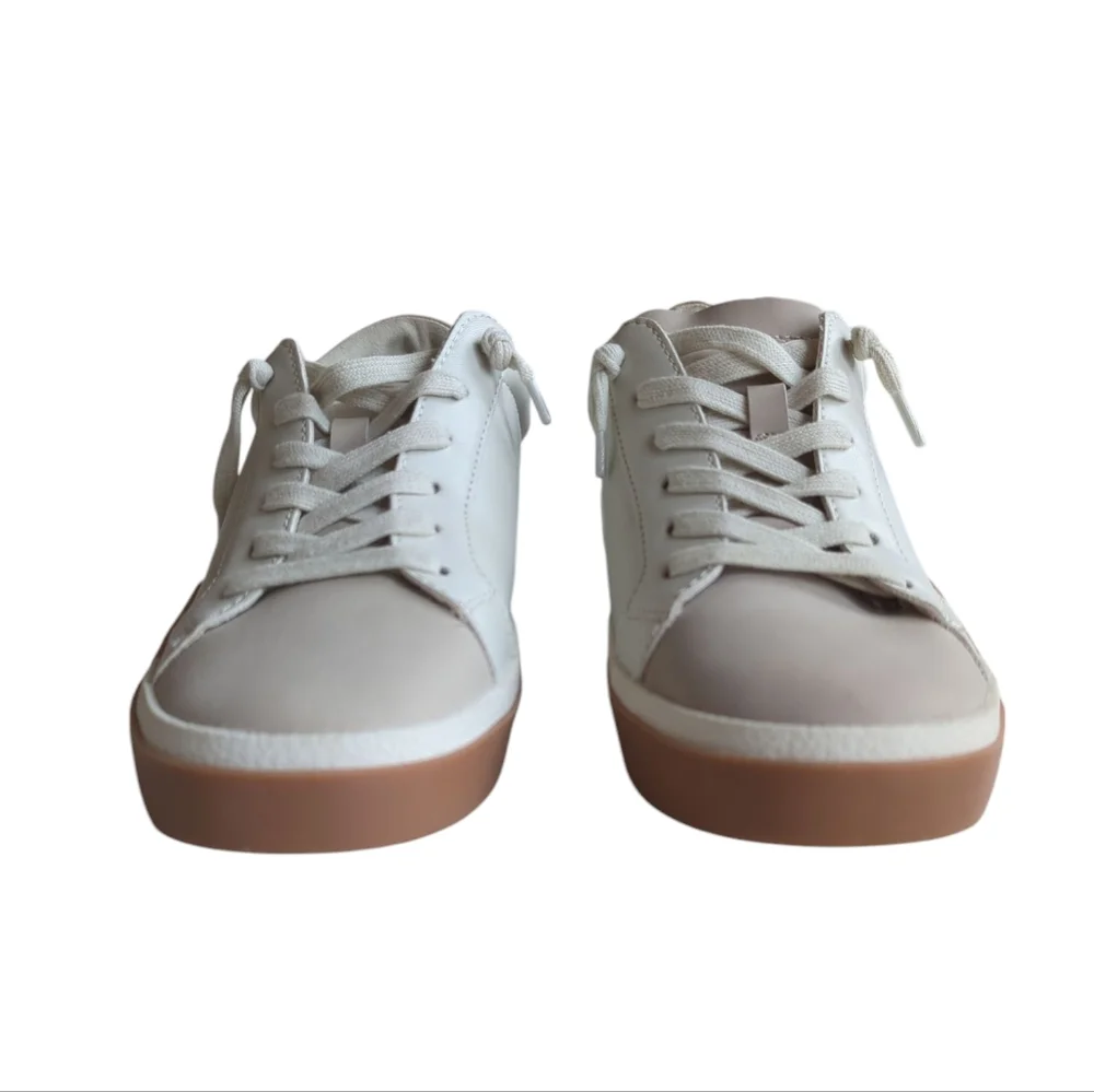 DV Dolce Vita Harryson Faux Leather Lace Up Sneakers 7.5 Blush Multi - Picture 7 of 16